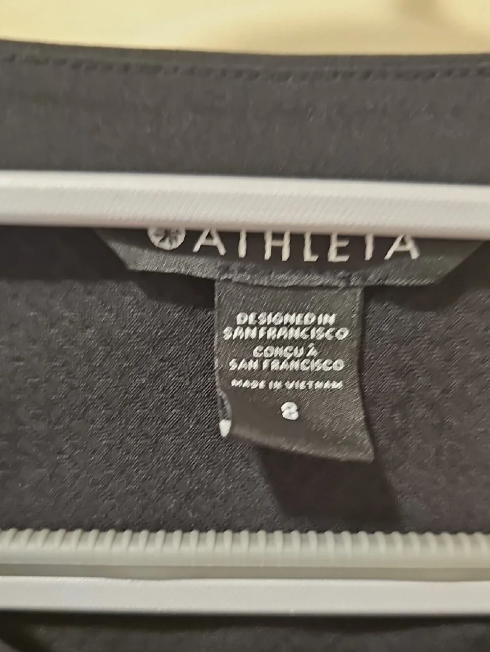 Athleta Venture Out Dress; EUC; Size 8; Black - Picture 2 of 9